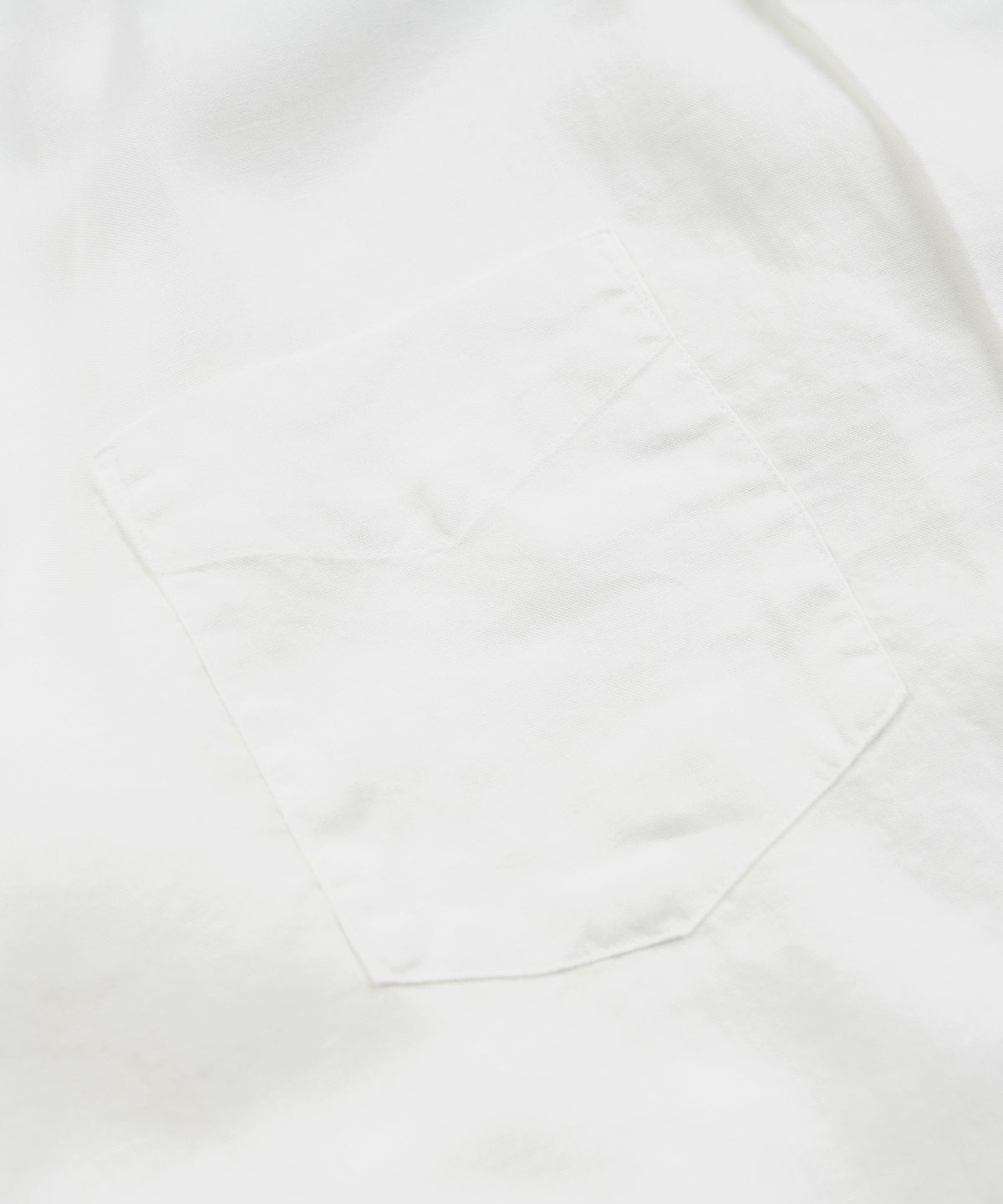 프리즘웍스(FRIZMWORKS) TENCEL LINEN OPEN COLLAR SHIRT _ IVORY