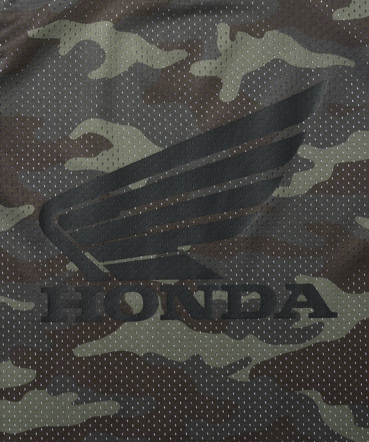 핍스 모터사이클(PHYPS MOTORCYCLE) Original Wing logo Mesh Sleeveless Camo Green