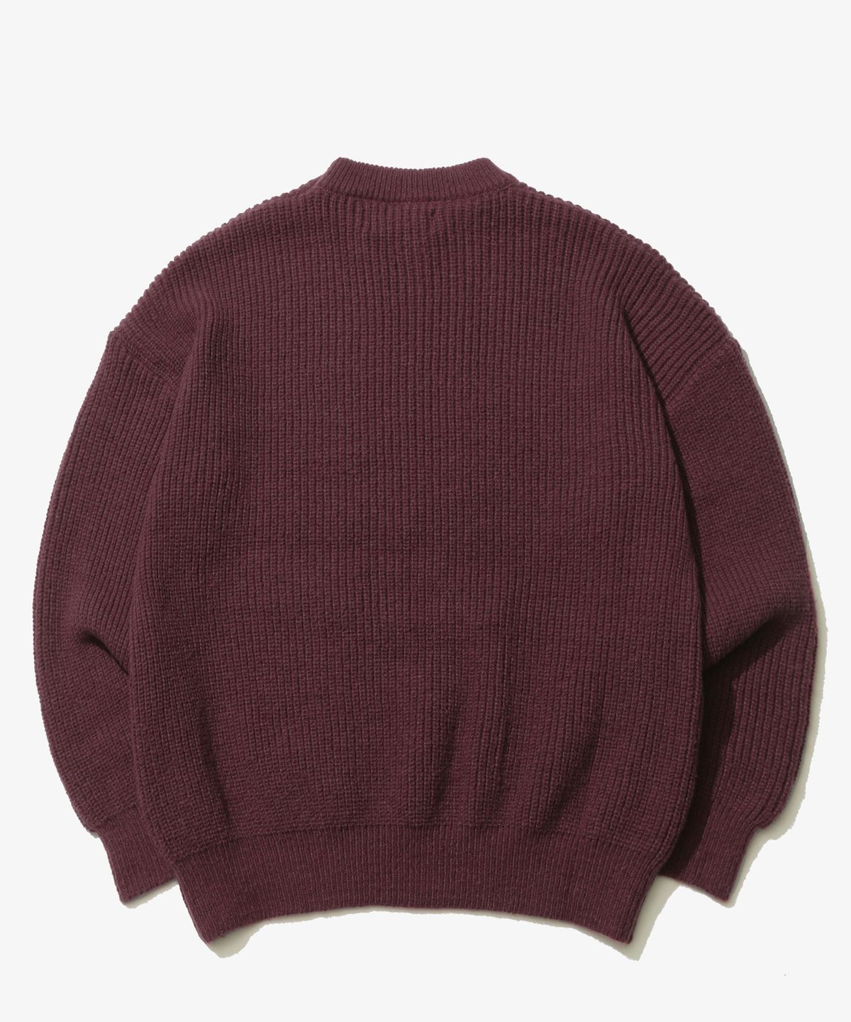 골든선샤인(GOLDEN SUNSHINE) Wool Bulky Round Knit _Burgundy