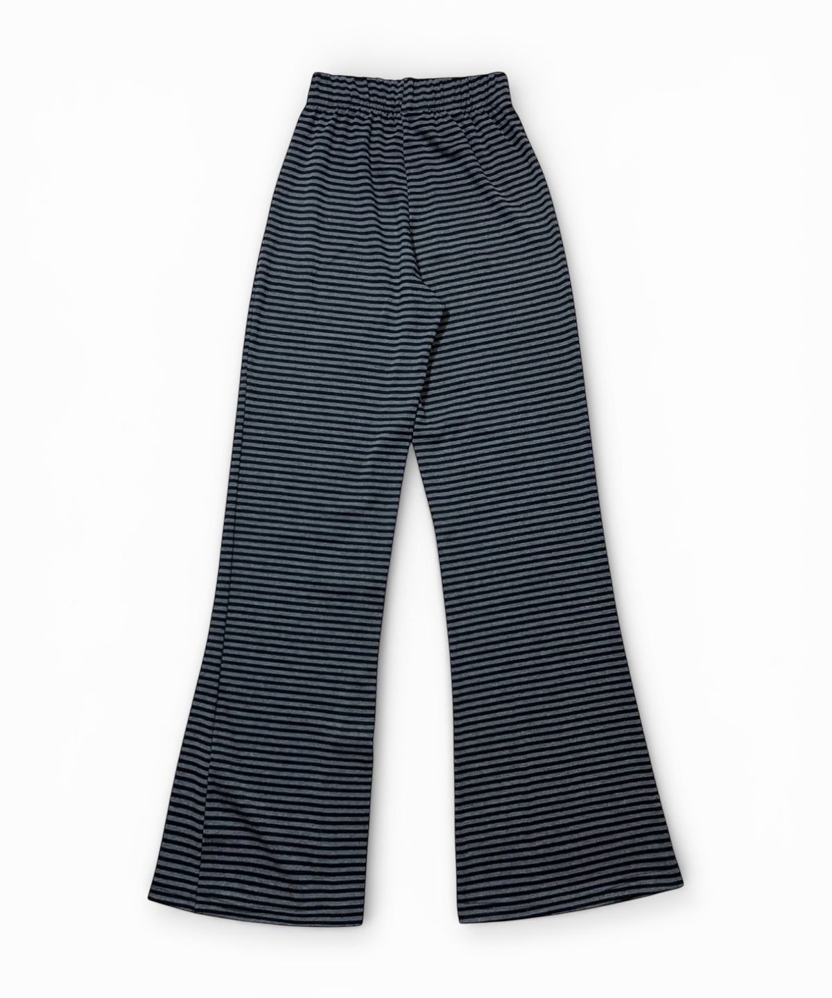 본슬리피(BORN SLIPPY) Stripe Flare Lounge Pants (Black)