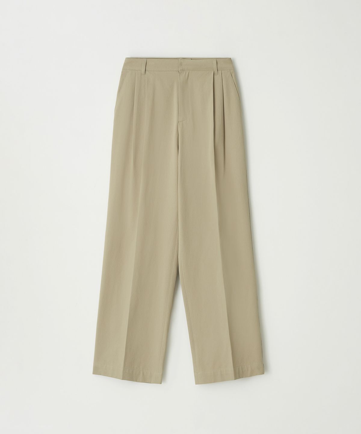 벗튼(BUT'TON) Classic Twotuck Pants (Beige)