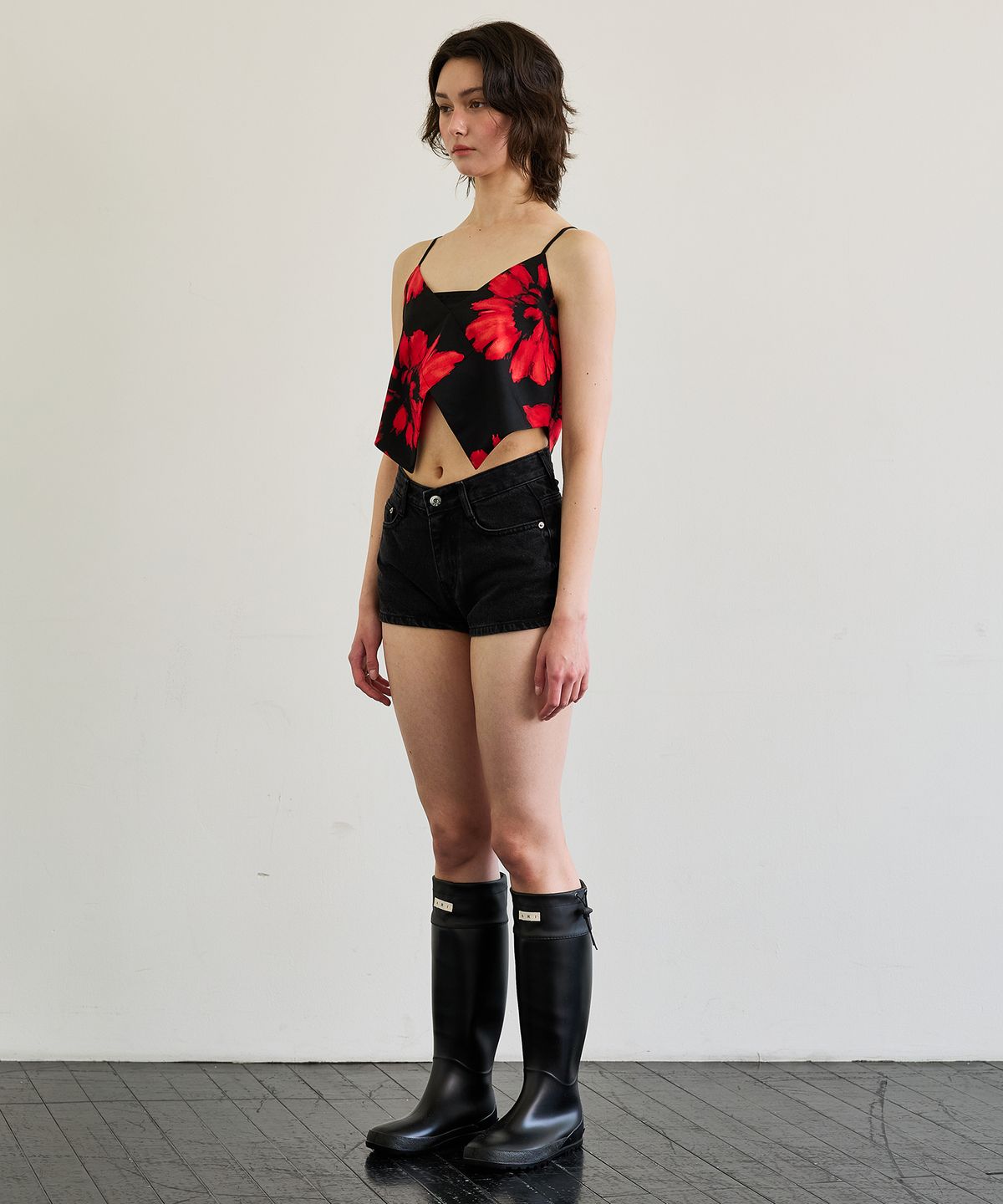 아리킴(ARIKIM) FLUTTER TOP / RED