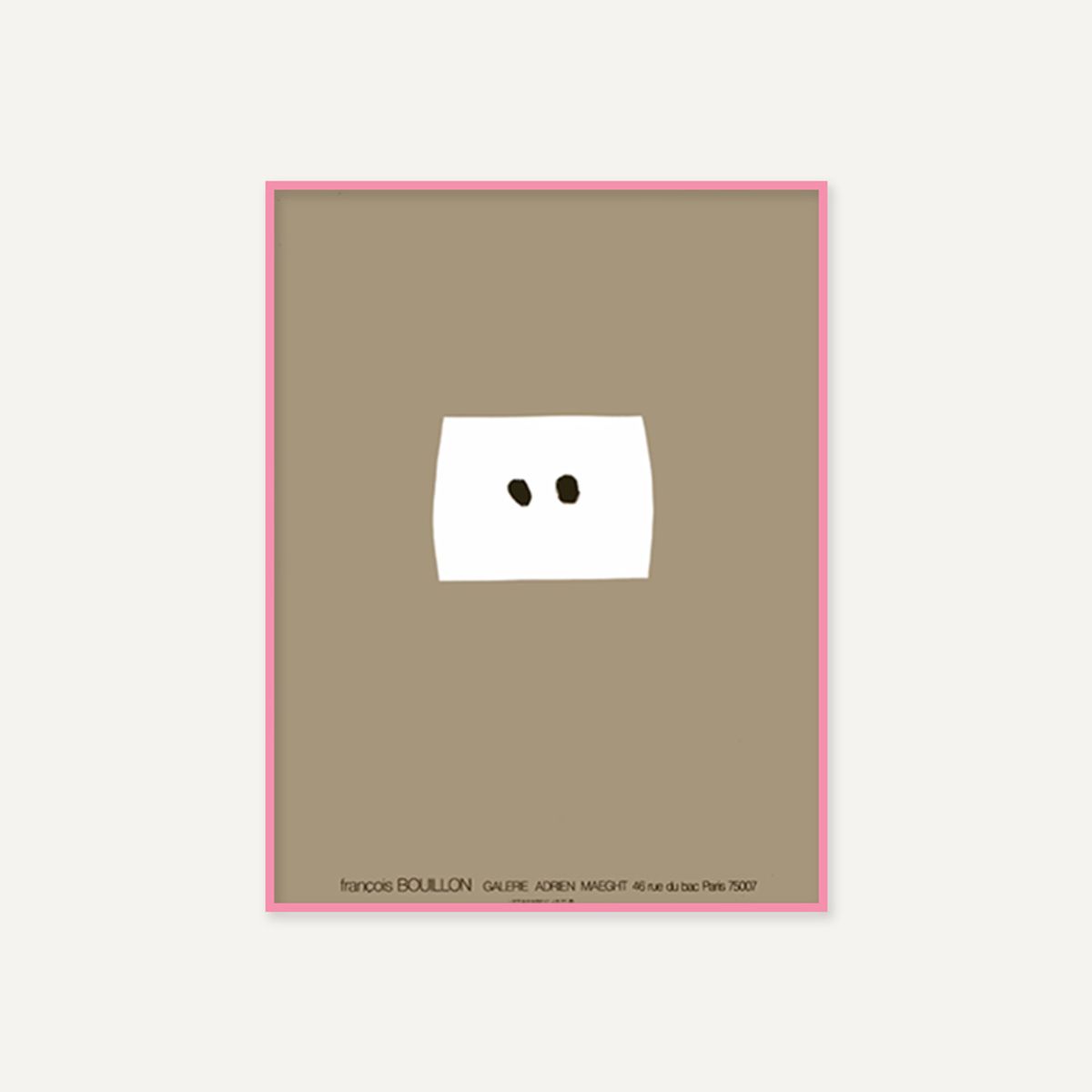 그릿시즌(GREET SEASON) 프랑수아 부용 Exposition, 1982 (액자 포함)