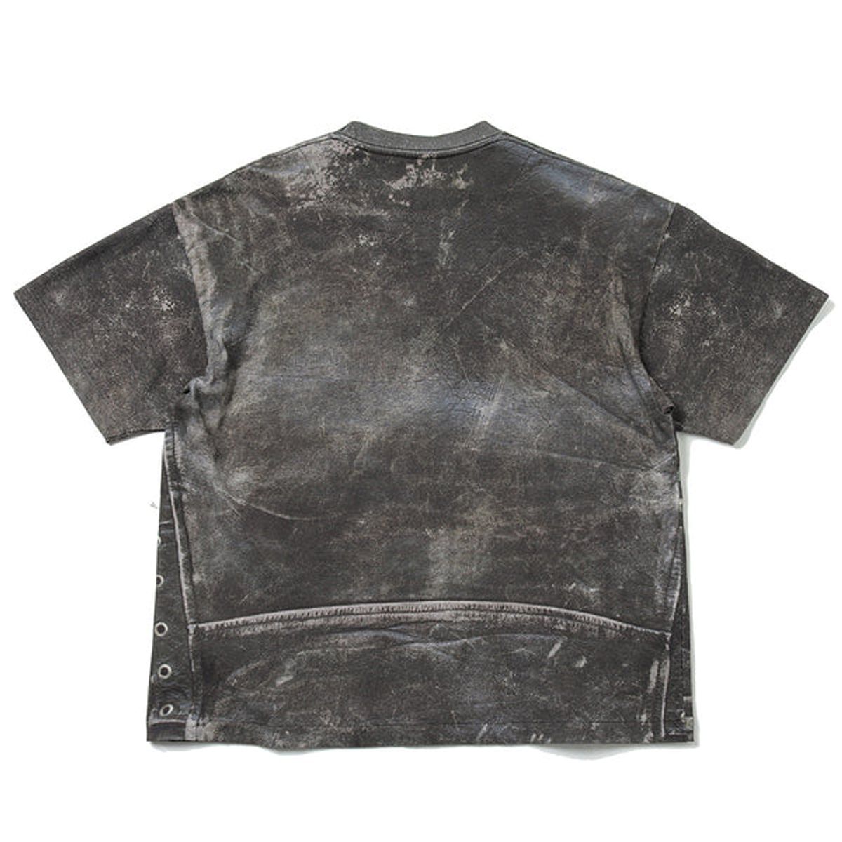 카미야(KAMIYA) [KAMIYA] Trompe I’oeil Print T-Shirt - Black