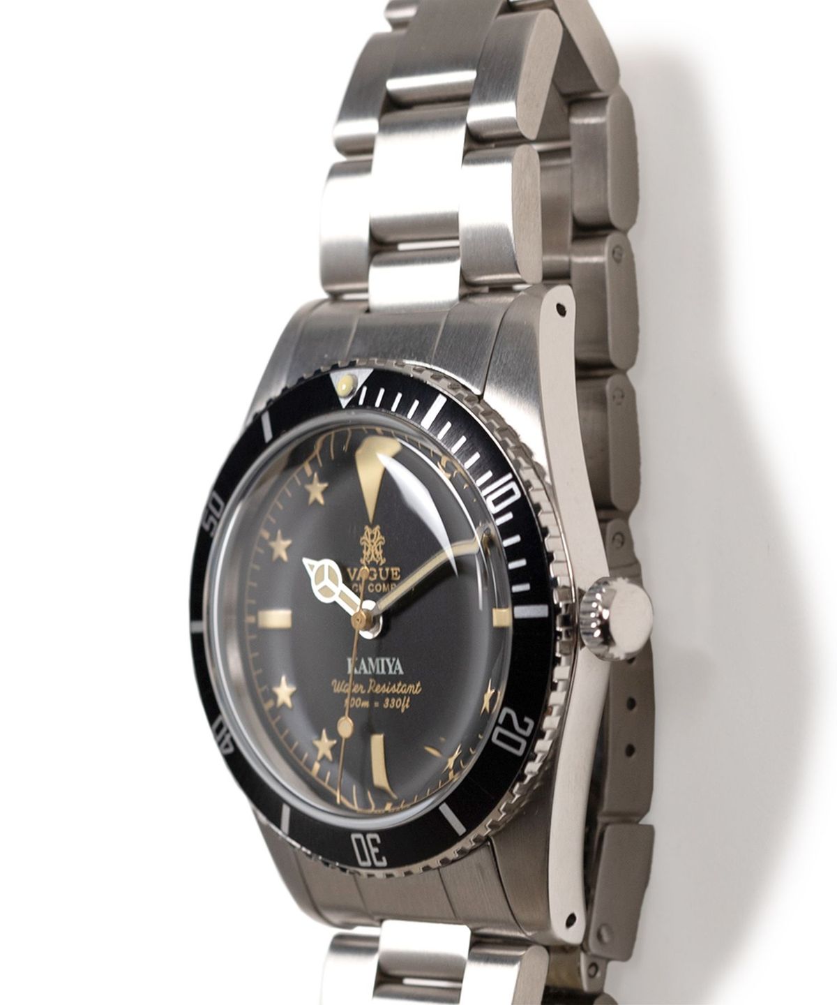 카미야(KAMIYA) Divers Watch VAGUE WATCH CO. x KAMIYA - Silver