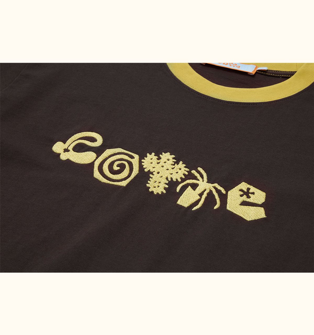 꼬떼(COTTE) 두들가든 티셔츠(브라운)