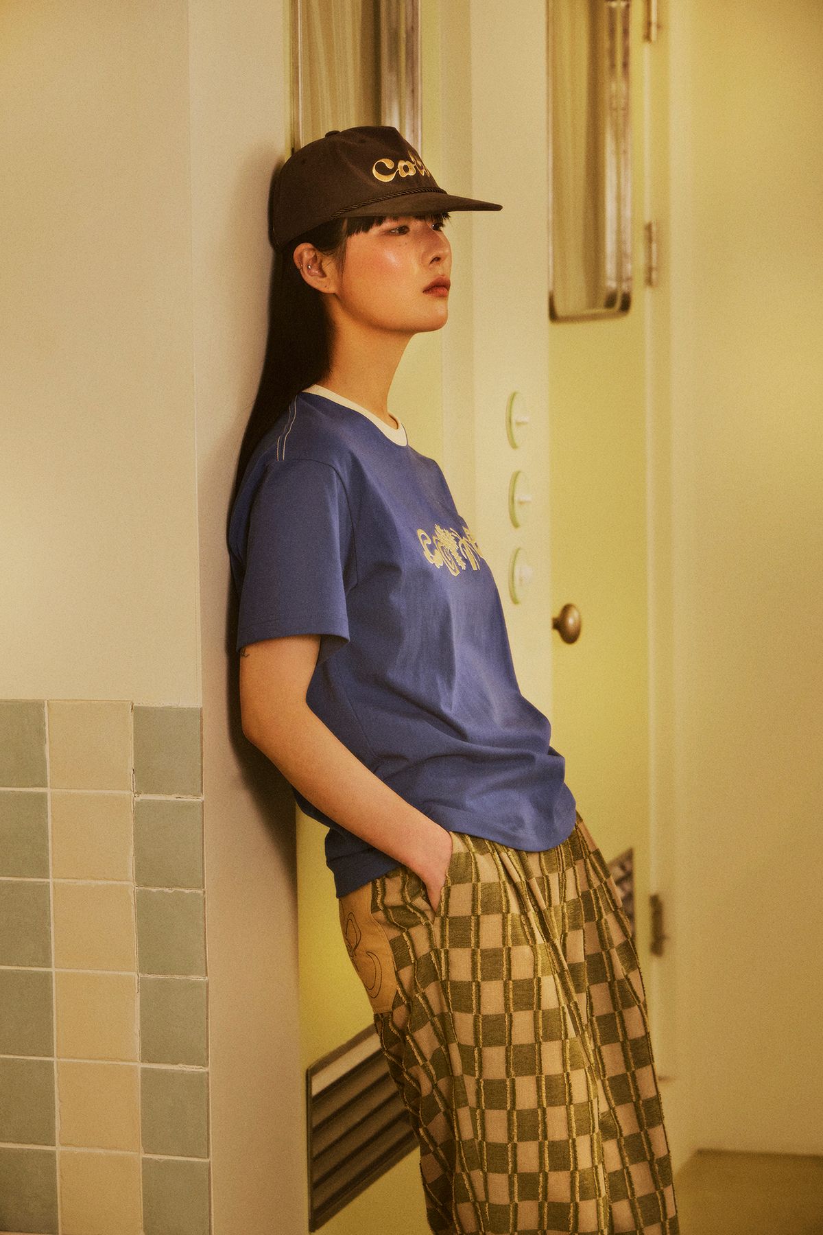 꼬떼(COTTE) 두들가든 티셔츠(딥블루)