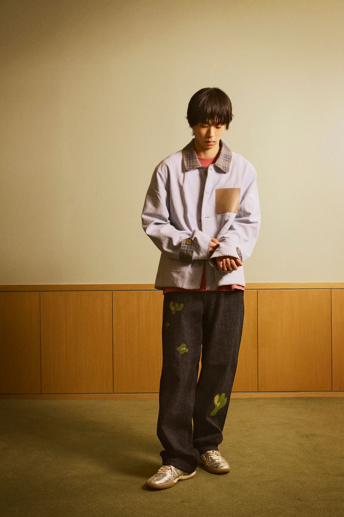 꼬떼(COTTE) 피크닉 자켓(스카이)