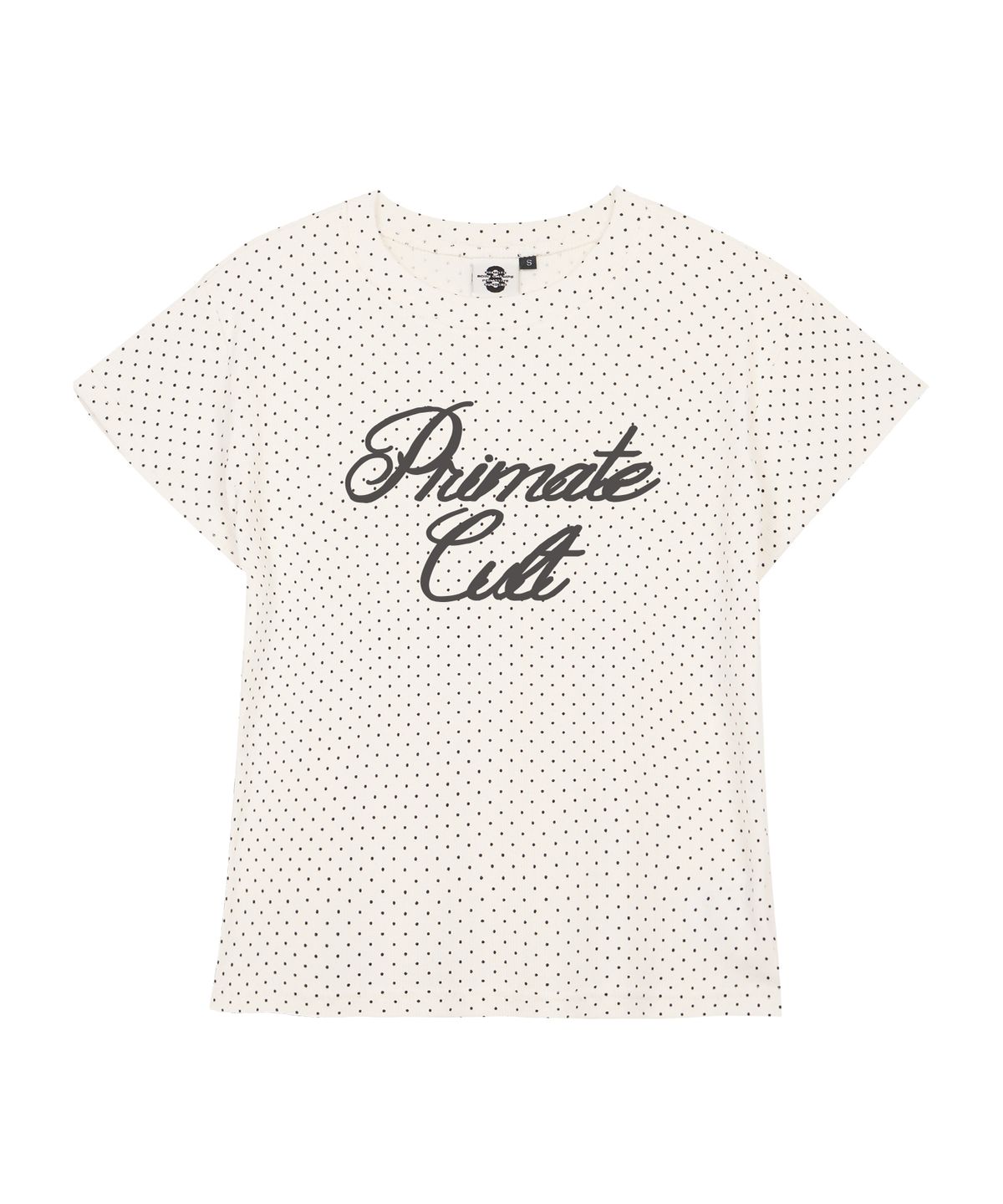 프라임에이트(PRIMATE) DOT PURI 여성 땡땡이 반팔티셔츠 3 COLORS