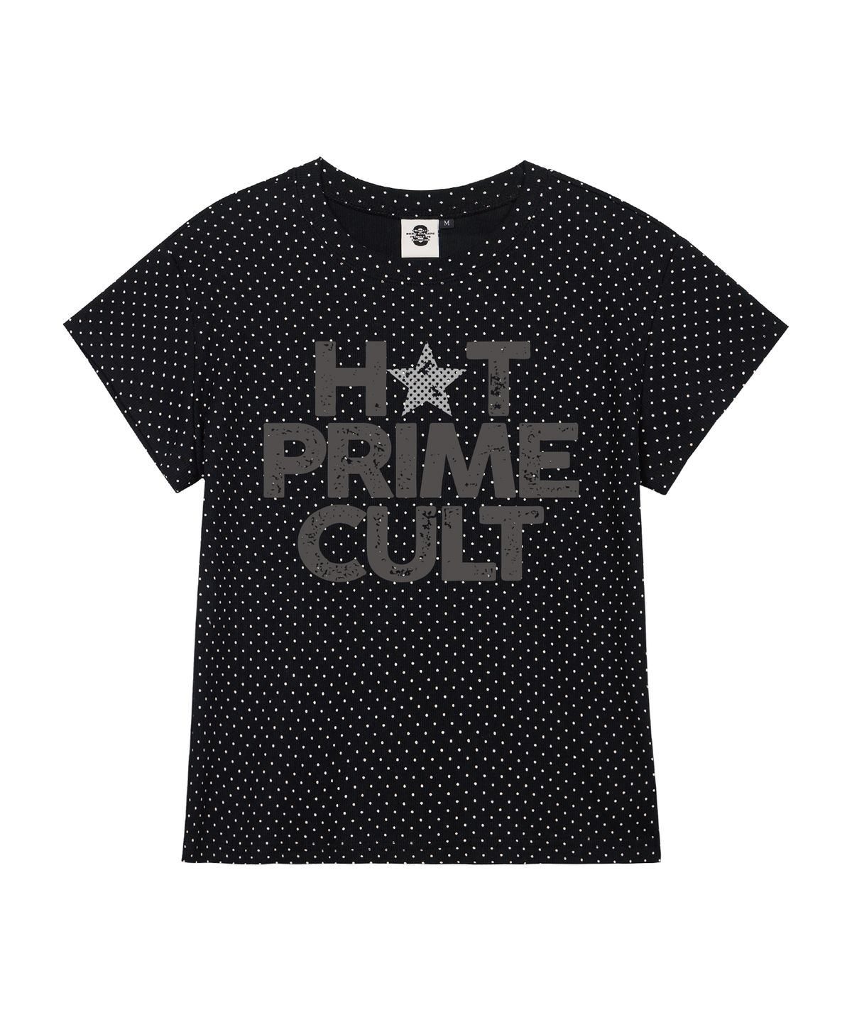 프라임에이트(PRIMATE) DOT RUSTEE 여성 땡땡이 반팔티셔츠 3 COLORS