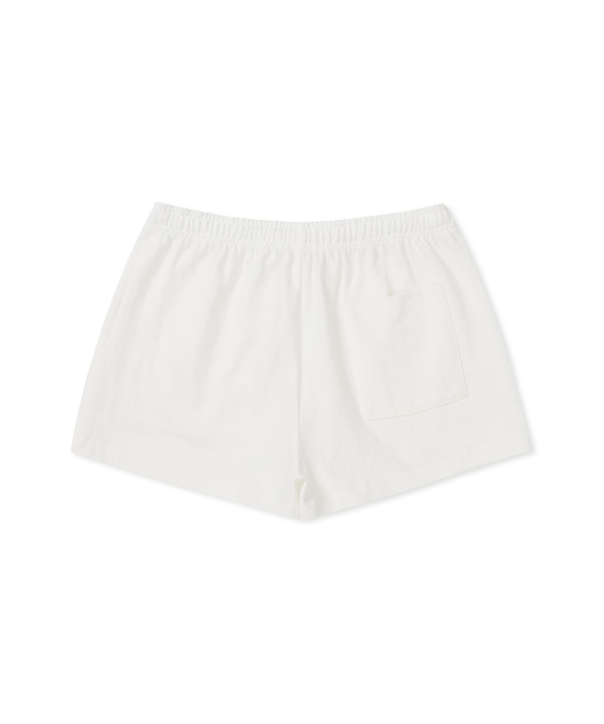 클로브(CLOVE) [25SS clove] Shield Print Banding Shorts (White)