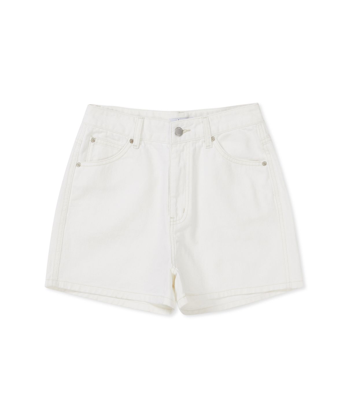 클로브(CLOVE) [25SS clove] Basic Denim Shorts (White)