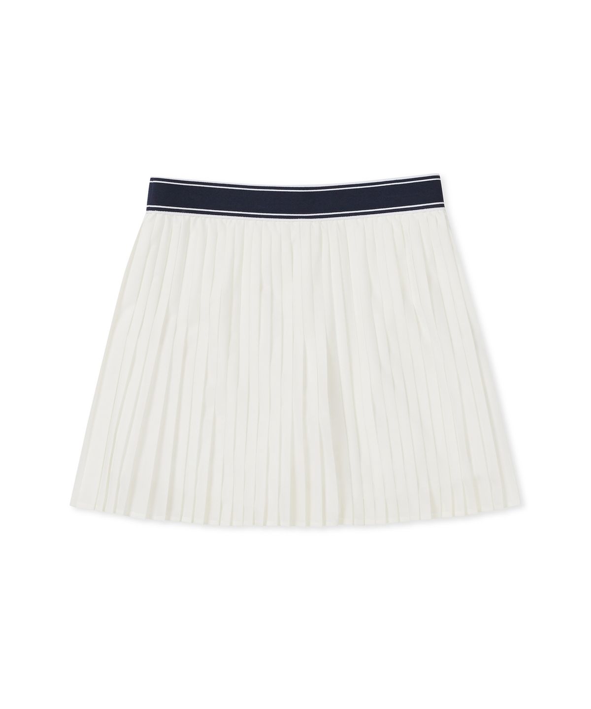 클로브(CLOVE) [25SS clove] Sporty Pleated Skirt (White)