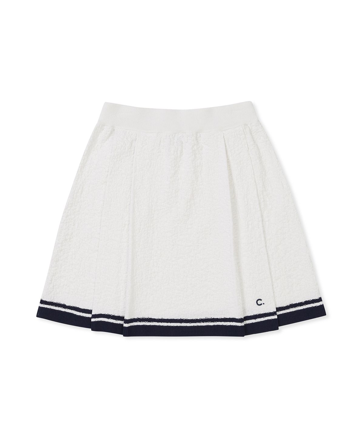 클로브(CLOVE) [25SS clove] Knit Skirt (White)