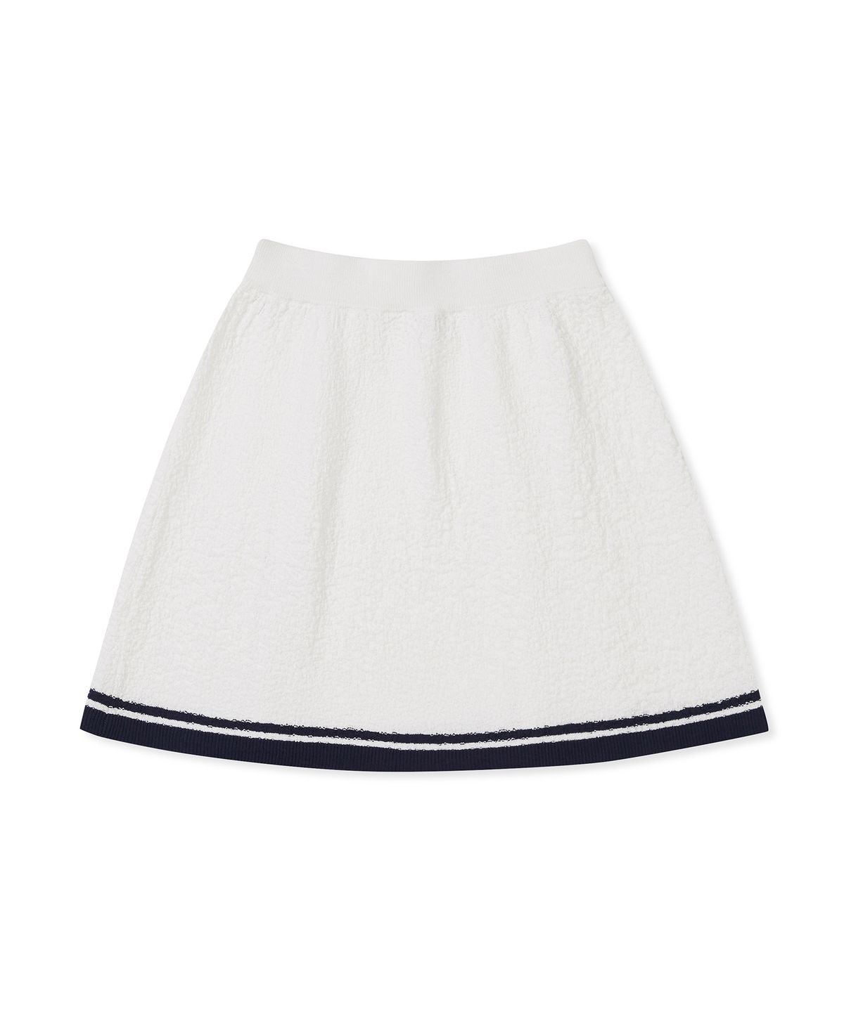 클로브(CLOVE) [25SS clove] Knit Skirt (White)