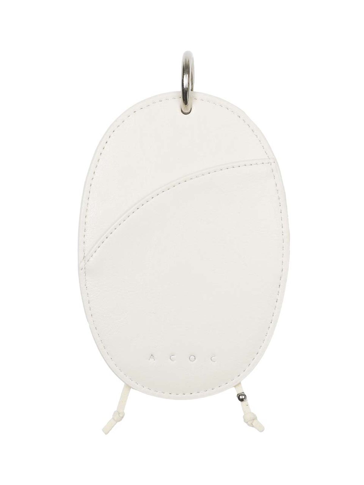 아코크(ACOC) Pebblet Card Holder_Ivory