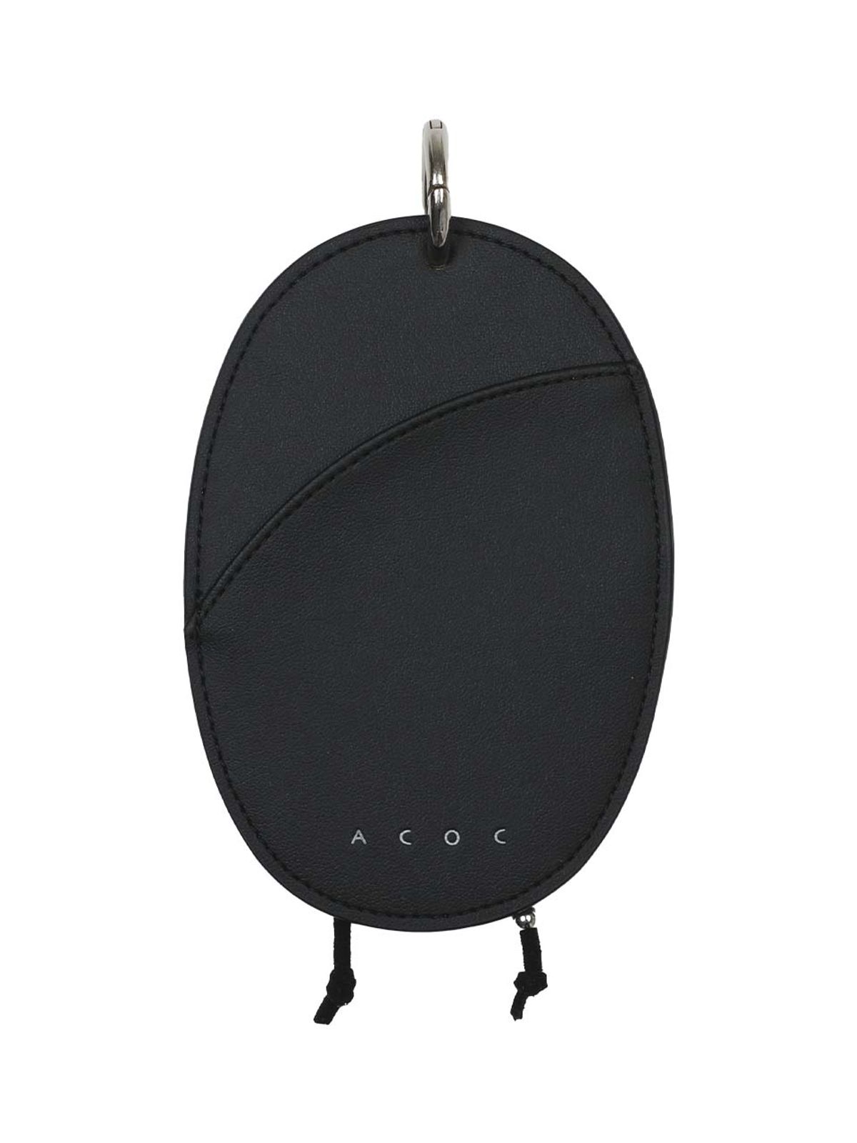 아코크(ACOC) Pebblet Card Holder_Matt Black