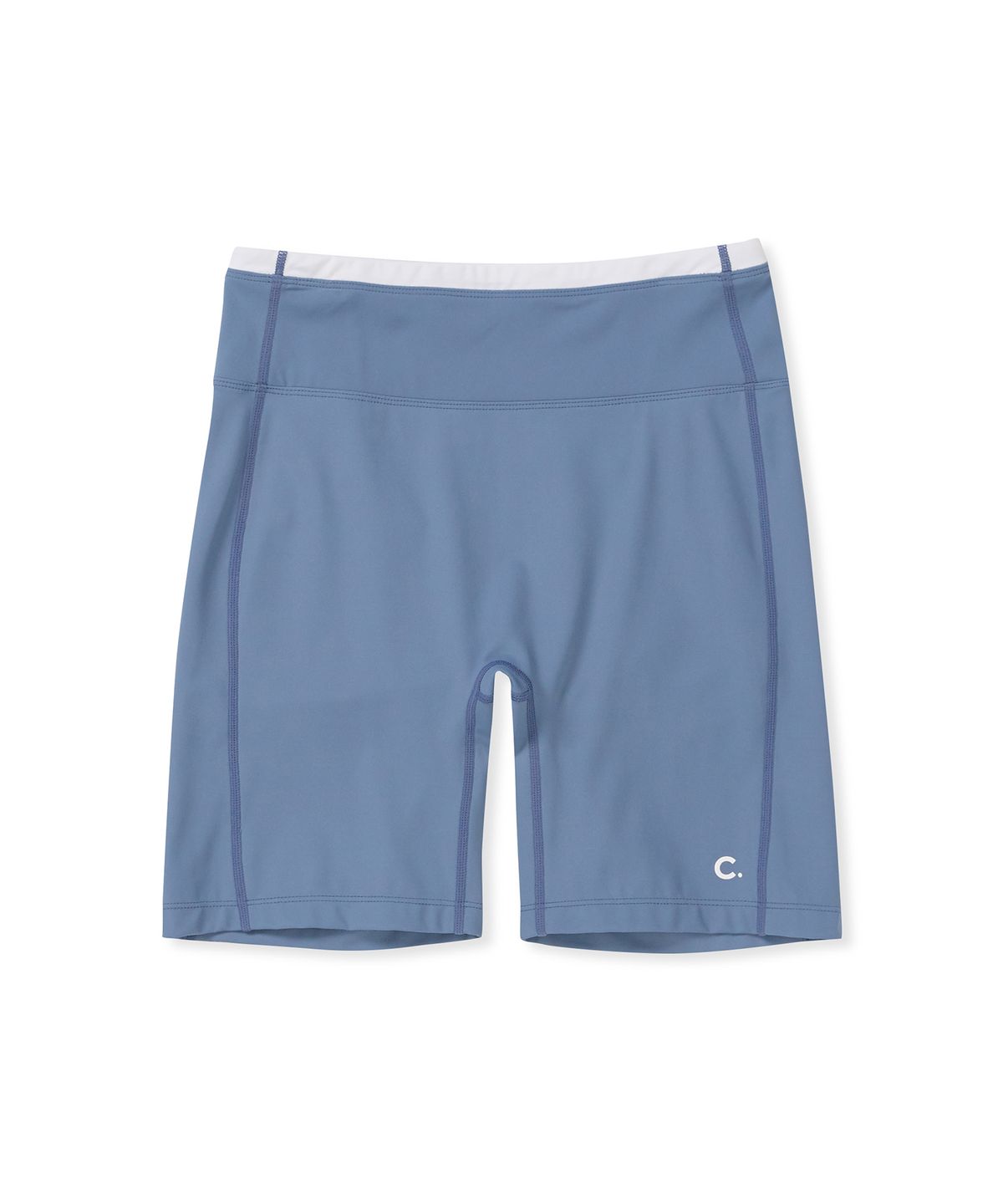 클로브(CLOVE) [25SS clove] Hybrid Biker Shorts (Blue)
