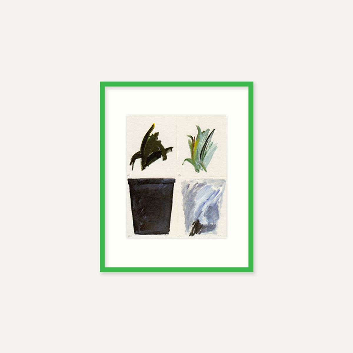 그릿시즌(GREET SEASON) 제라드 가시오로프스키 Fleurs n229/230 (액자 포함)