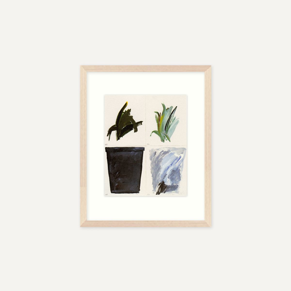 그릿시즌(GREET SEASON) 제라드 가시오로프스키 Fleurs n229/230 (액자 포함)