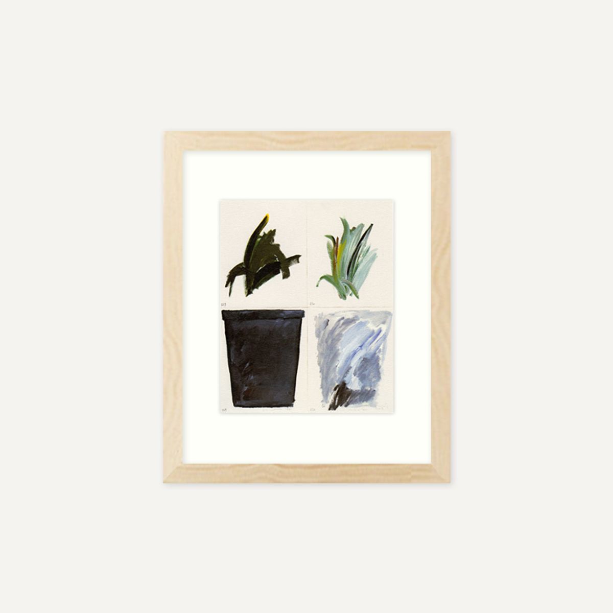 그릿시즌(GREET SEASON) 제라드 가시오로프스키 Fleurs n229/230 (액자 포함)