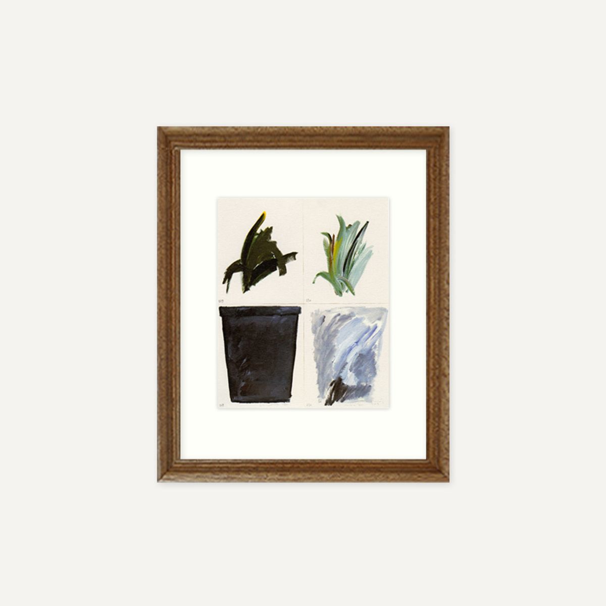 그릿시즌(GREET SEASON) 제라드 가시오로프스키 Fleurs n229/230 (액자 포함)