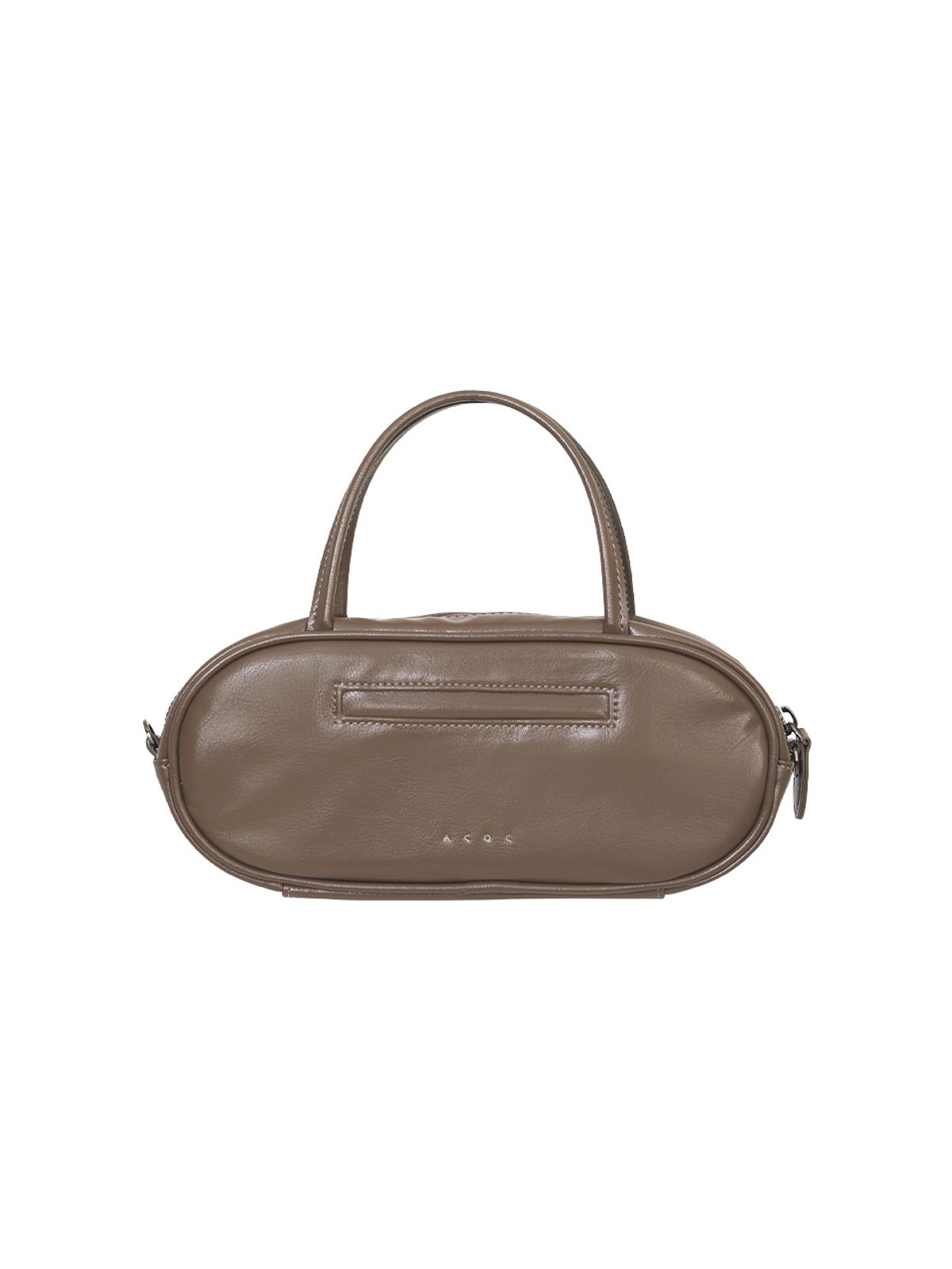 아코크(ACOC) Mini Grain Tote Bag_Brown