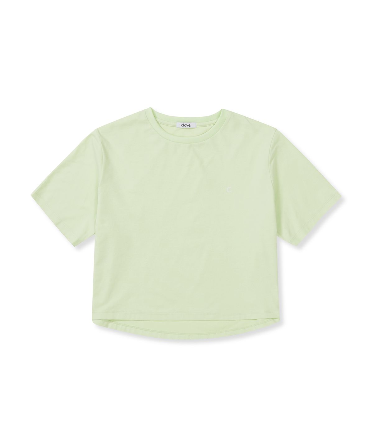클로브(CLOVE) [25SS clove] Basic Running T-shirt (Lime)