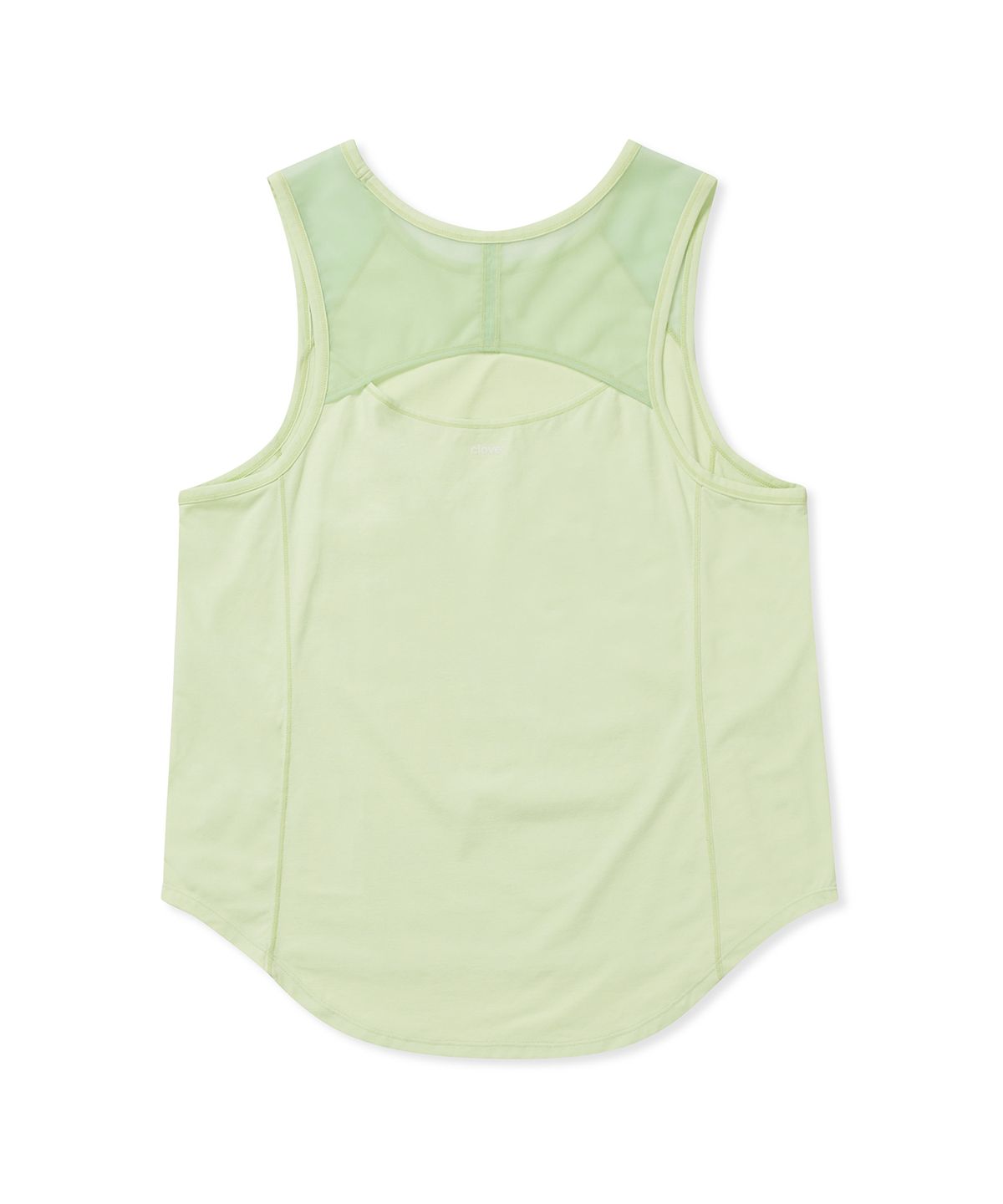 클로브(CLOVE) [25SS clove] Stretch Running Tank Top (Lime)