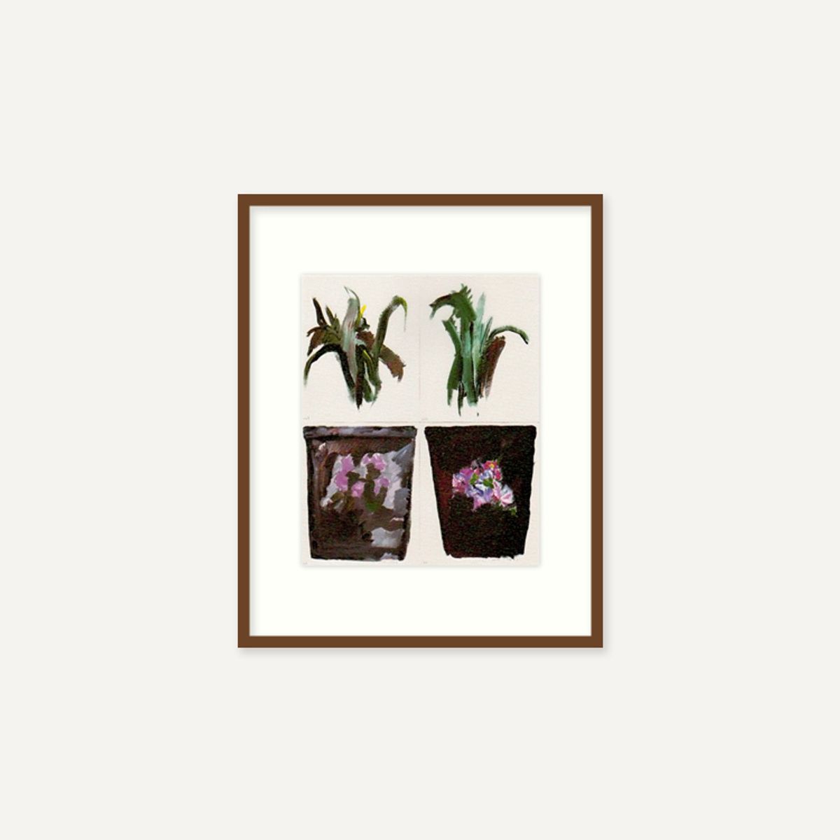 그릿시즌(GREET SEASON) 제라드 가시오로프스키 Fleurs n221/222 (액자 포함)