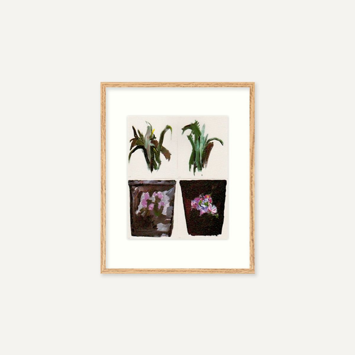 그릿시즌(GREET SEASON) 제라드 가시오로프스키 Fleurs n221/222 (액자 포함)