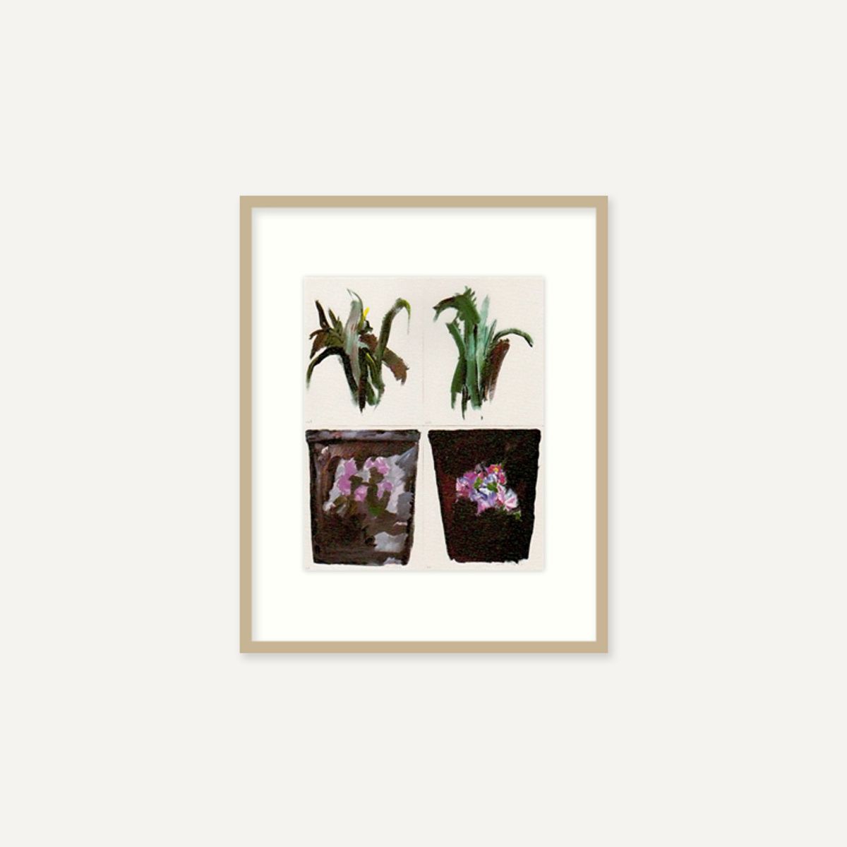 그릿시즌(GREET SEASON) 제라드 가시오로프스키 Fleurs n221/222 (액자 포함)