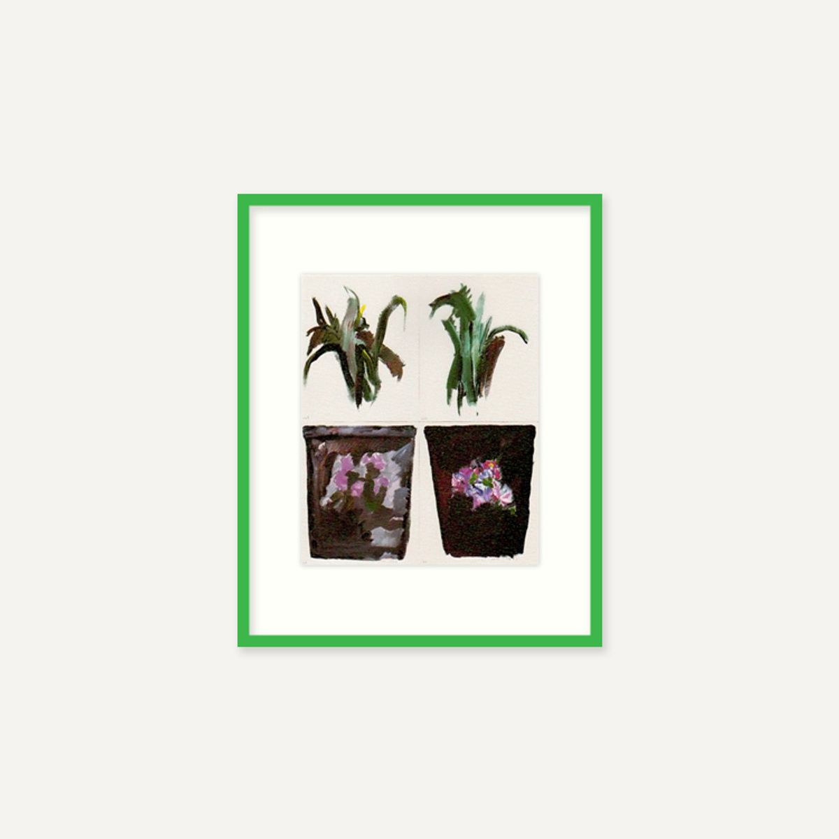 그릿시즌(GREET SEASON) 제라드 가시오로프스키 Fleurs n221/222 (액자 포함)