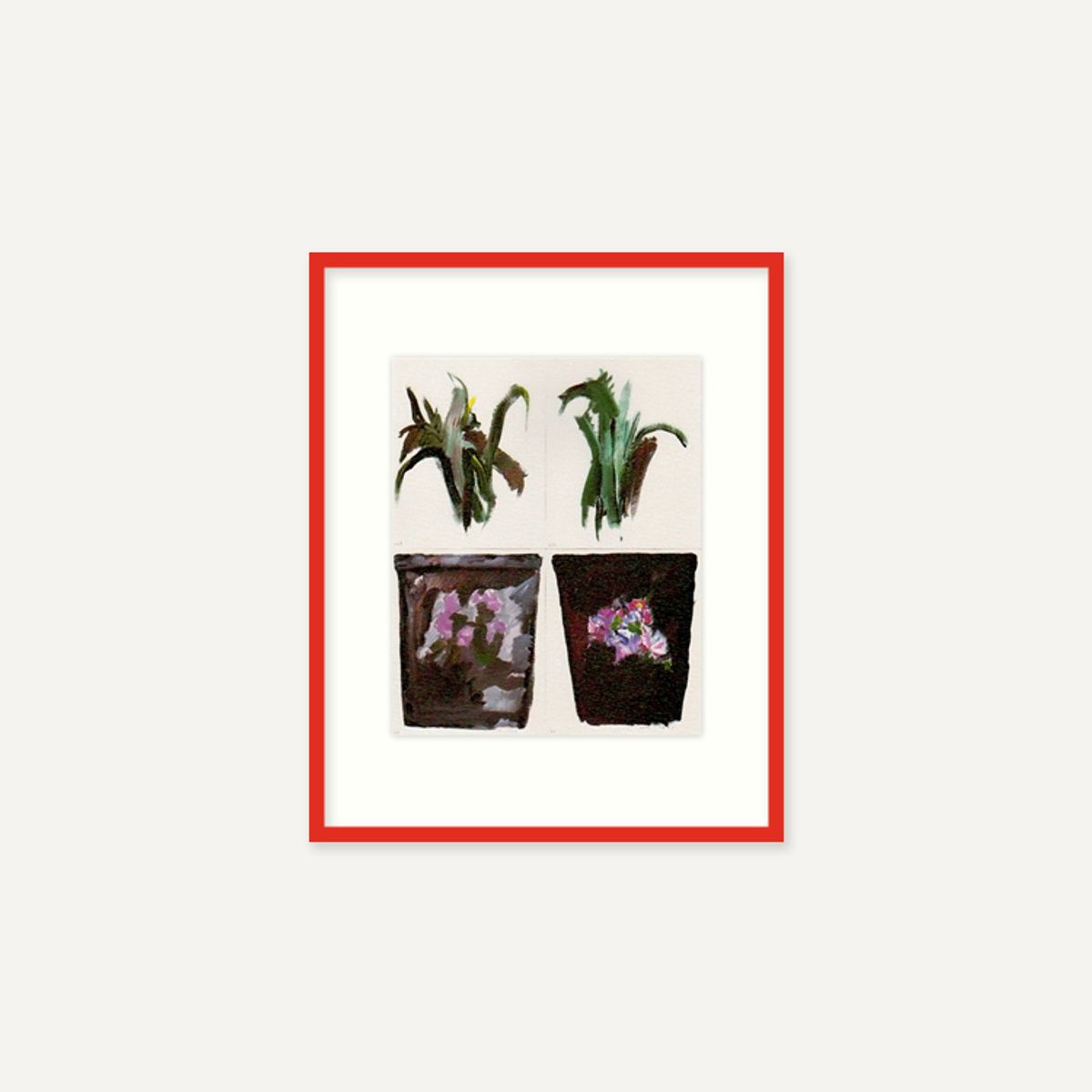 그릿시즌(GREET SEASON) 제라드 가시오로프스키 Fleurs n221/222 (액자 포함)