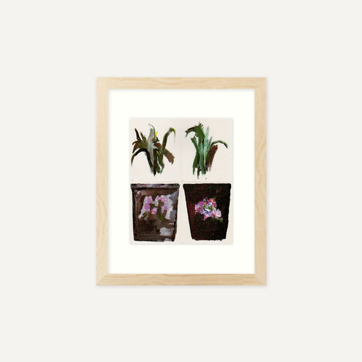 그릿시즌(GREET SEASON) 제라드 가시오로프스키 Fleurs n221/222 (액자 포함)
