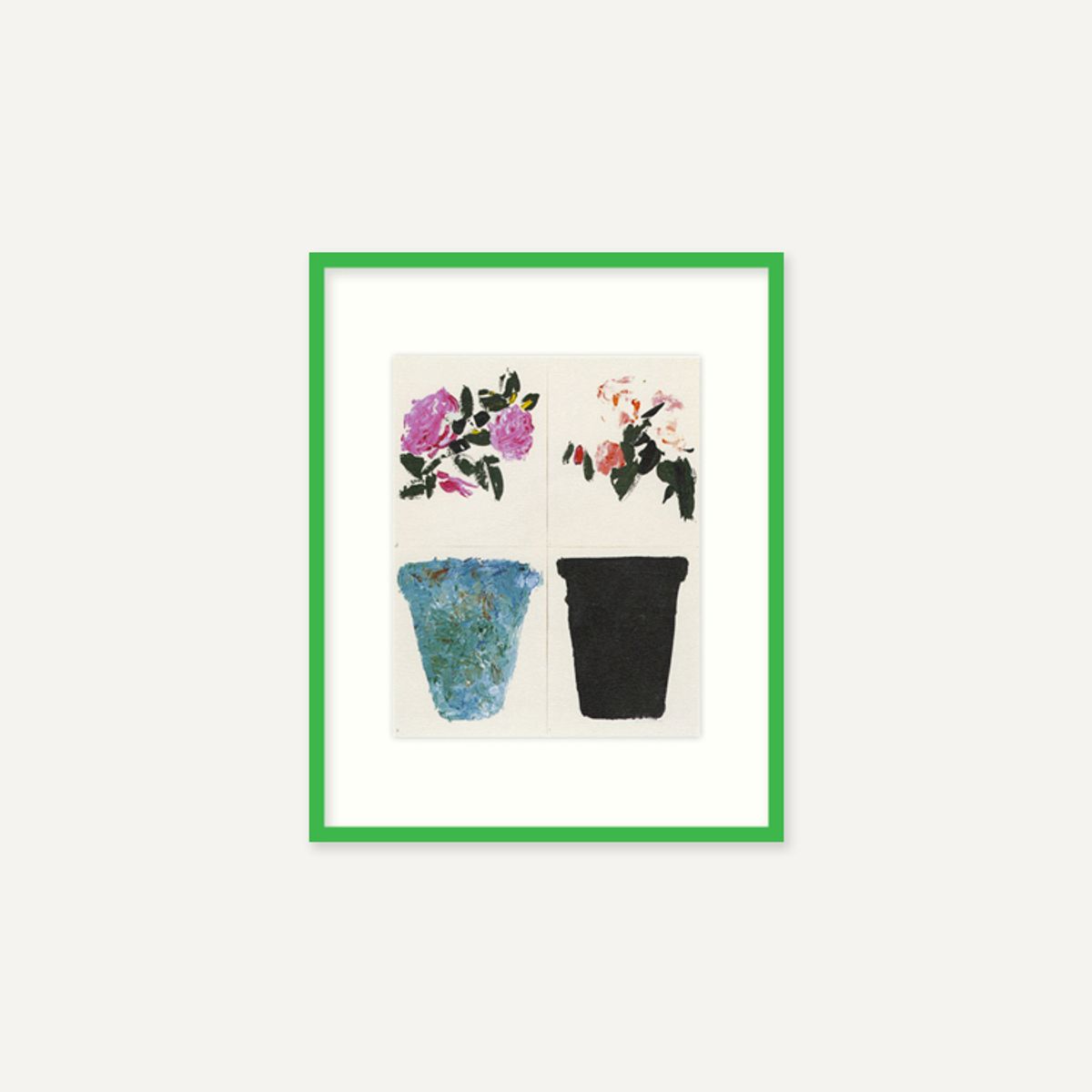그릿시즌(GREET SEASON) 제라드 가시오로프스키 Fleurs n187/188 (액자 포함)