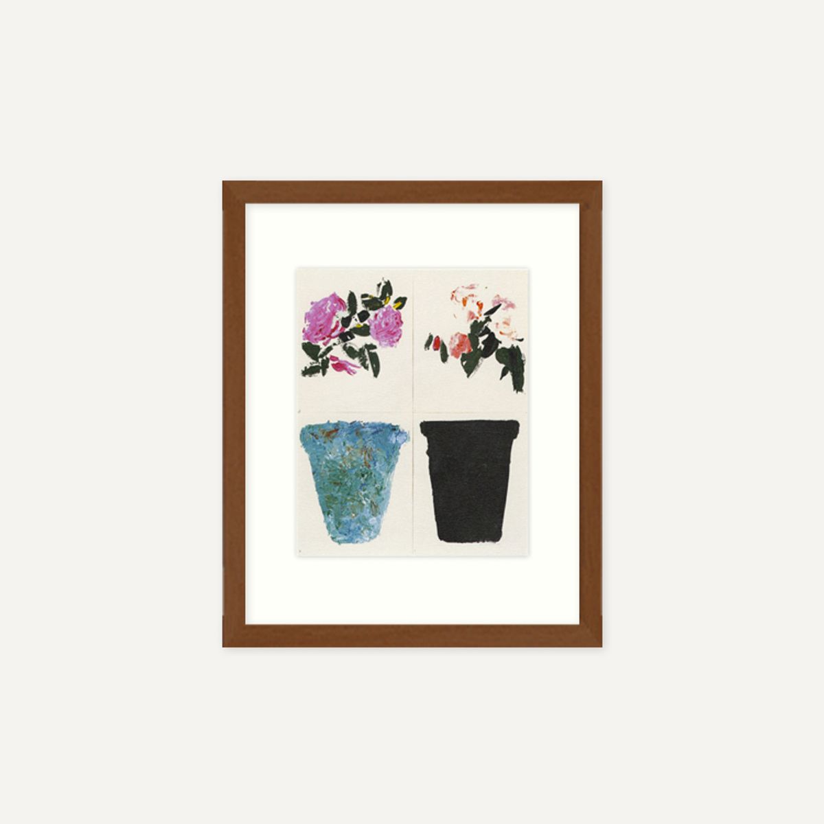 그릿시즌(GREET SEASON) 제라드 가시오로프스키 Fleurs n187/188 (액자 포함)