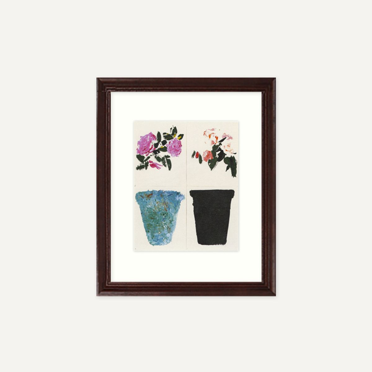 그릿시즌(GREET SEASON) 제라드 가시오로프스키 Fleurs n187/188 (액자 포함)
