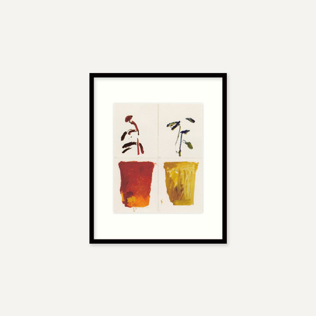그릿시즌(GREET SEASON) 제라드 가시오로프스키 Fleurs n171/172 (액자 포함)