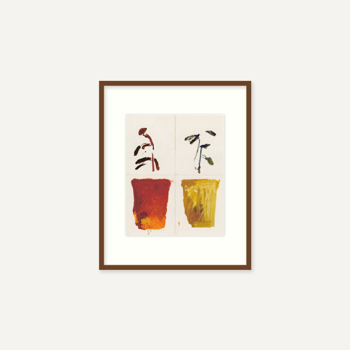 그릿시즌(GREET SEASON) 제라드 가시오로프스키 Fleurs n171/172 (액자 포함)