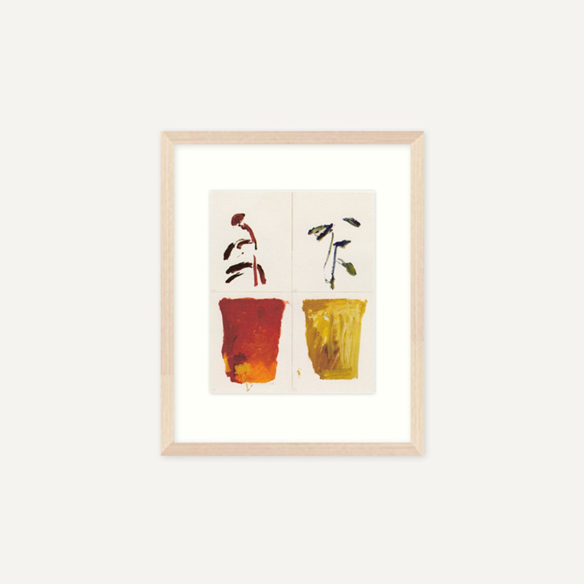 그릿시즌(GREET SEASON) 제라드 가시오로프스키 Fleurs n171/172 (액자 포함)