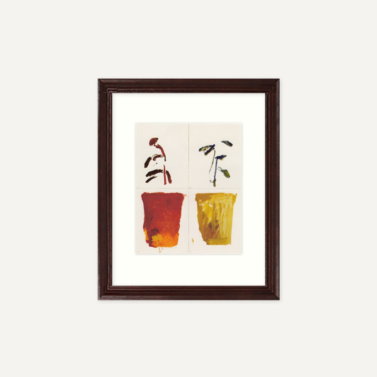 그릿시즌(GREET SEASON) 제라드 가시오로프스키 Fleurs n171/172 (액자 포함)