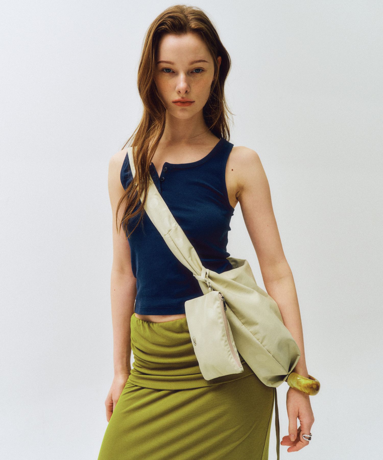 【韓国 citta】Mono Dot Hobo Bag_CTA927 MUSINSA公式 | CITTA Mono Dot Hobo Bag_CTA927 (Beige)