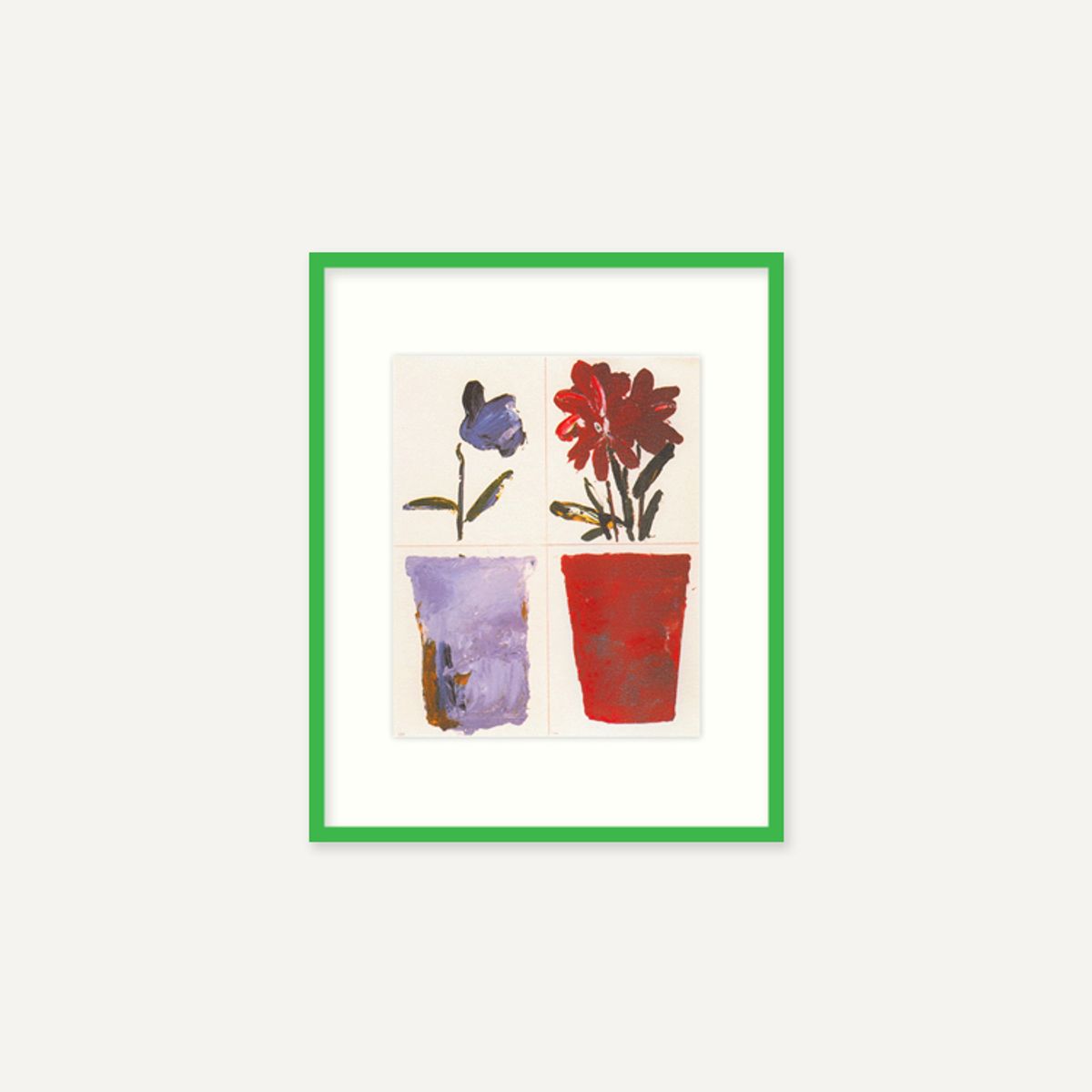 그릿시즌(GREET SEASON) 제라드 가시오로프스키 Fleurs n131/132 (액자 포함)