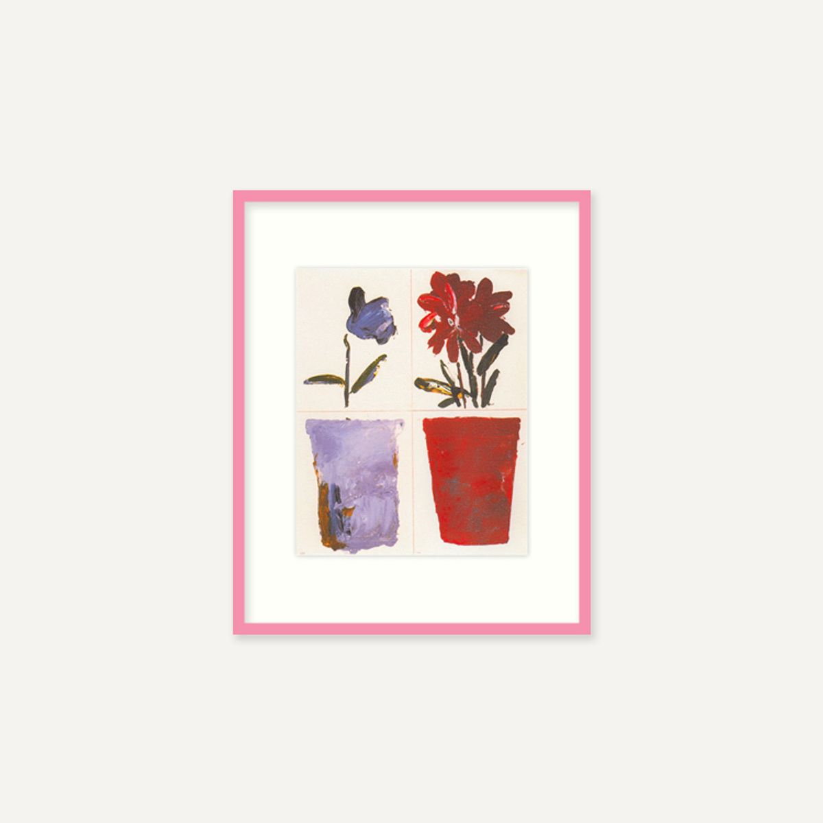 그릿시즌(GREET SEASON) 제라드 가시오로프스키 Fleurs n131/132 (액자 포함)