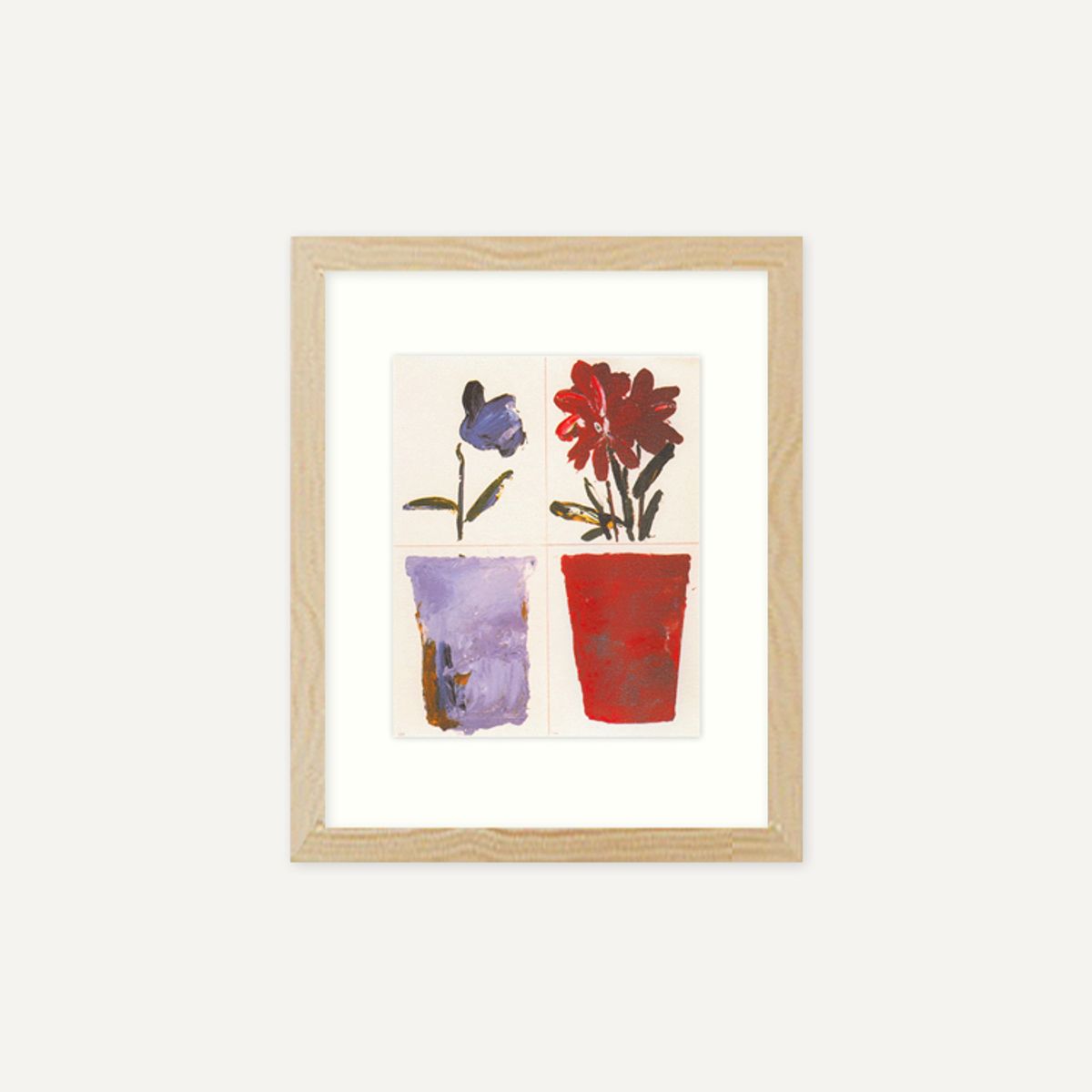 그릿시즌(GREET SEASON) 제라드 가시오로프스키 Fleurs n131/132 (액자 포함)