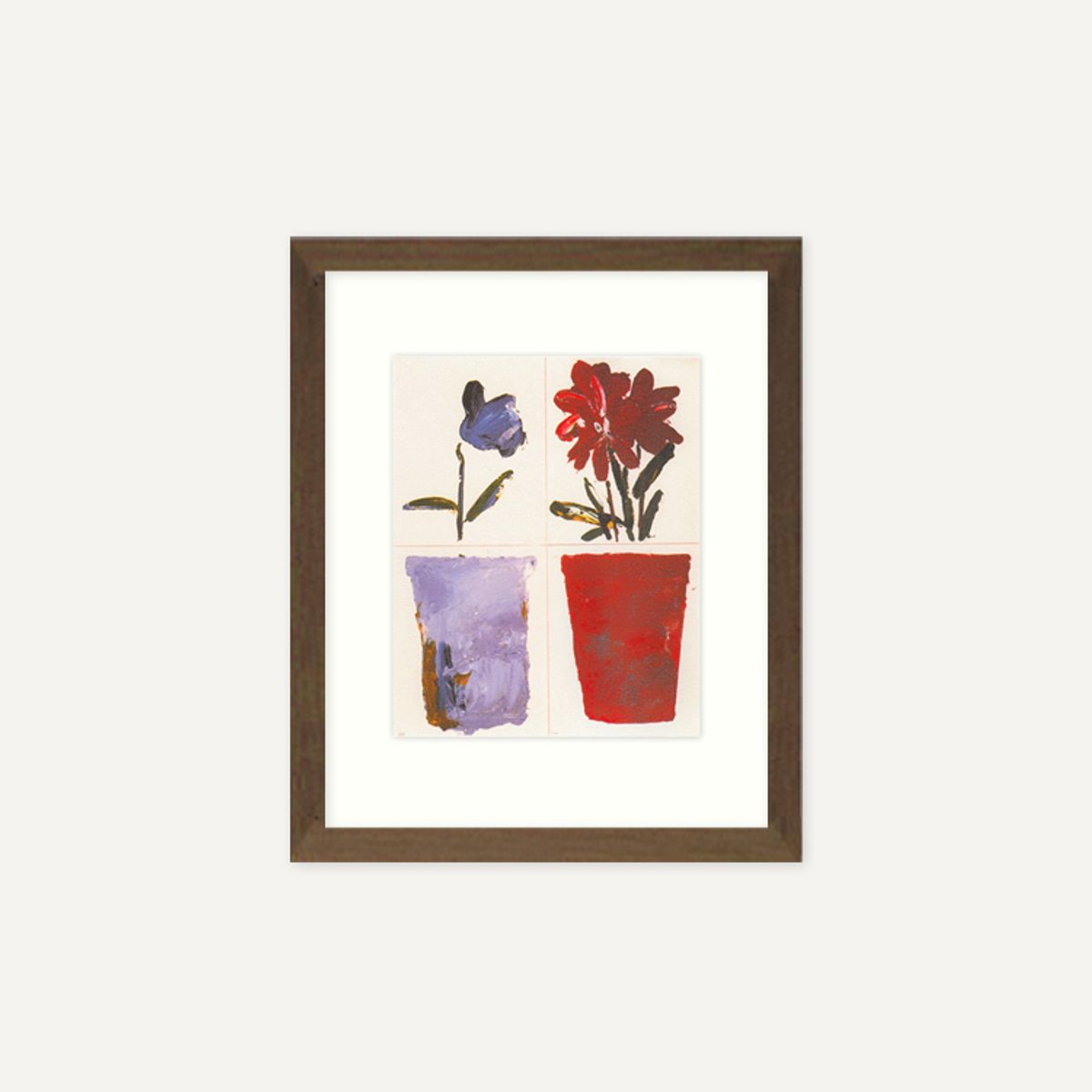 그릿시즌(GREET SEASON) 제라드 가시오로프스키 Fleurs n131/132 (액자 포함)