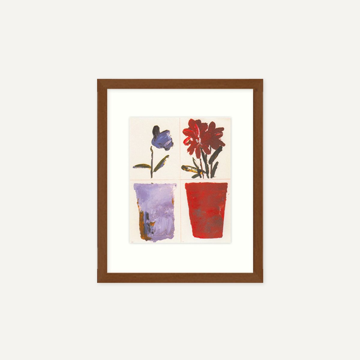 그릿시즌(GREET SEASON) 제라드 가시오로프스키 Fleurs n131/132 (액자 포함)