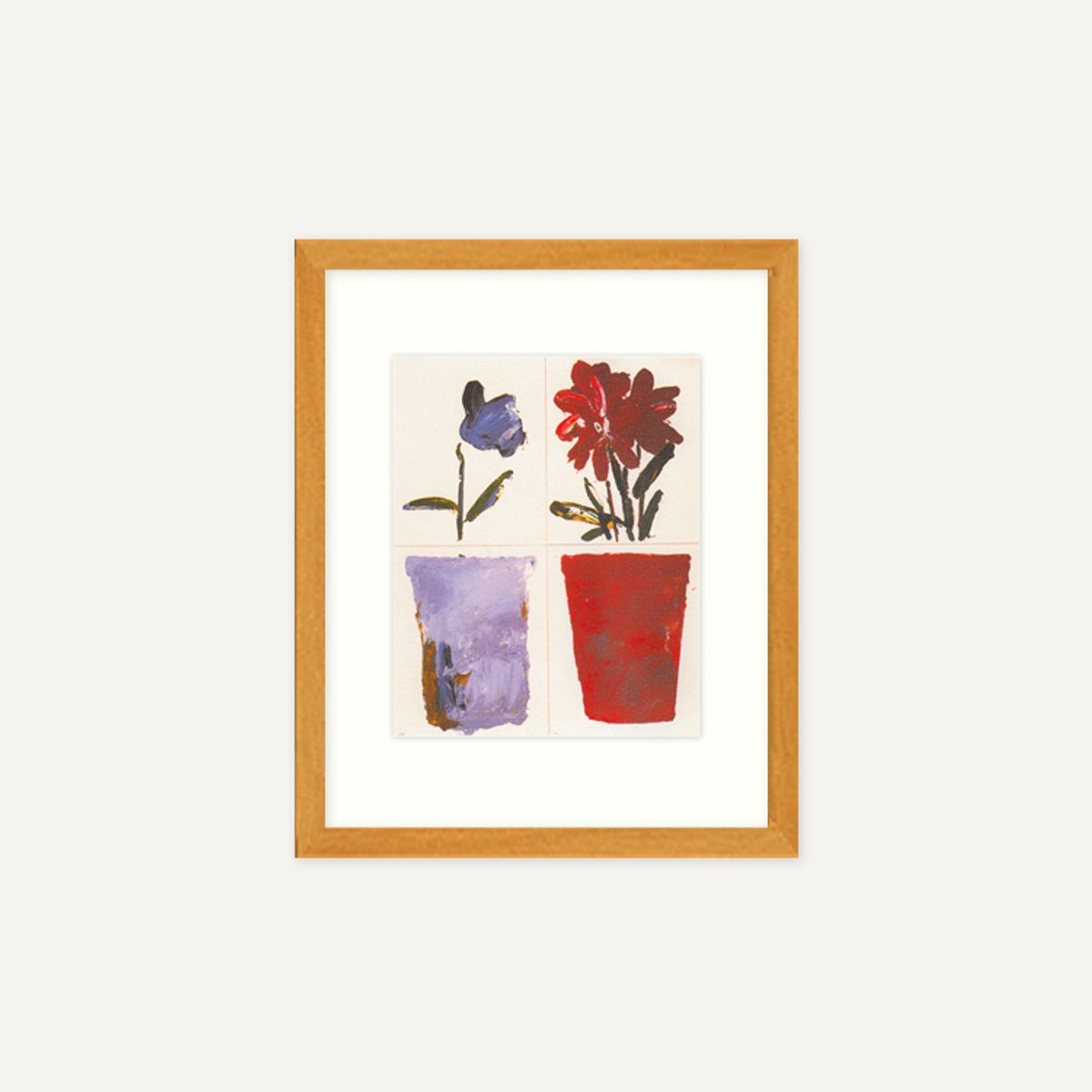 그릿시즌(GREET SEASON) 제라드 가시오로프스키 Fleurs n131/132 (액자 포함)