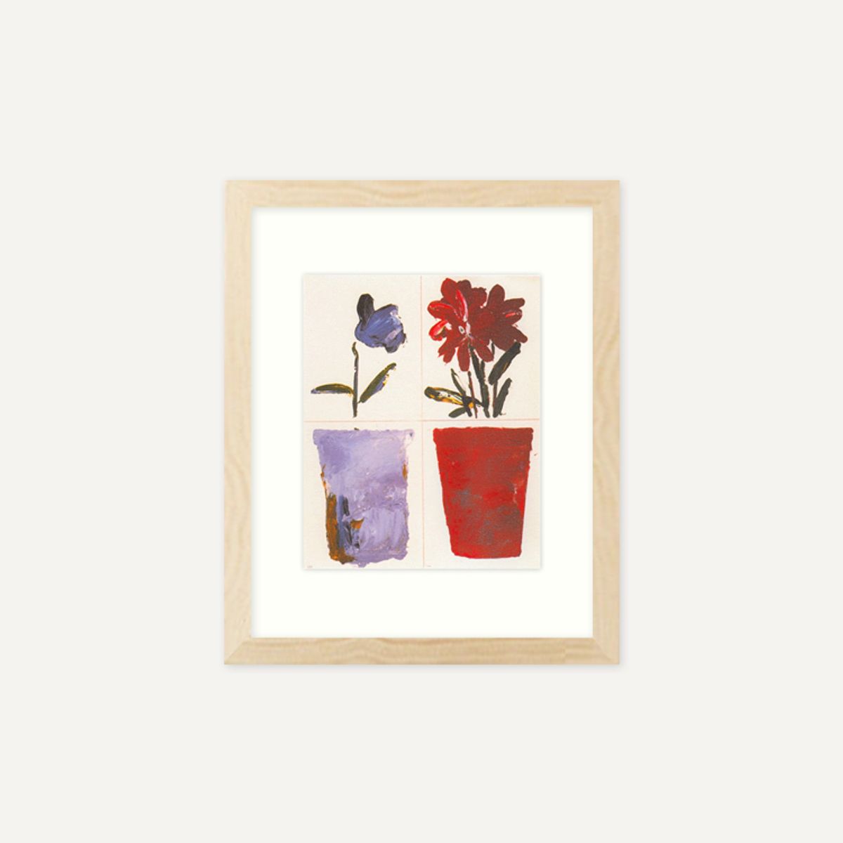 그릿시즌(GREET SEASON) 제라드 가시오로프스키 Fleurs n131/132 (액자 포함)